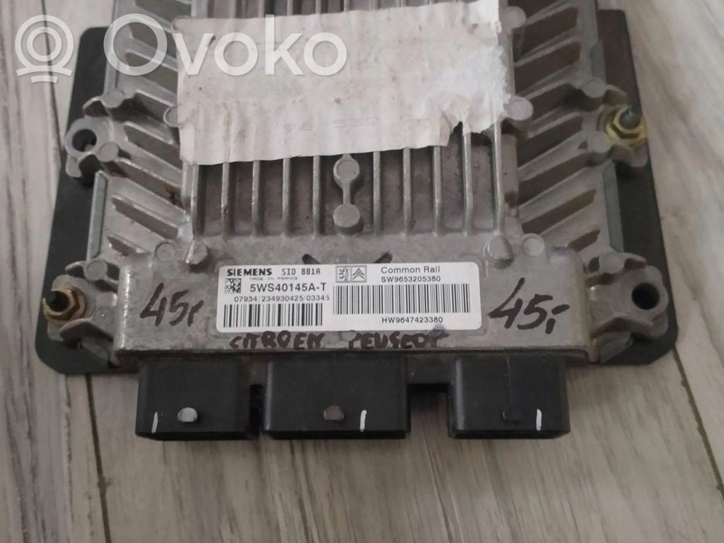 Peugeot 307 Engine control unit/module ECU 