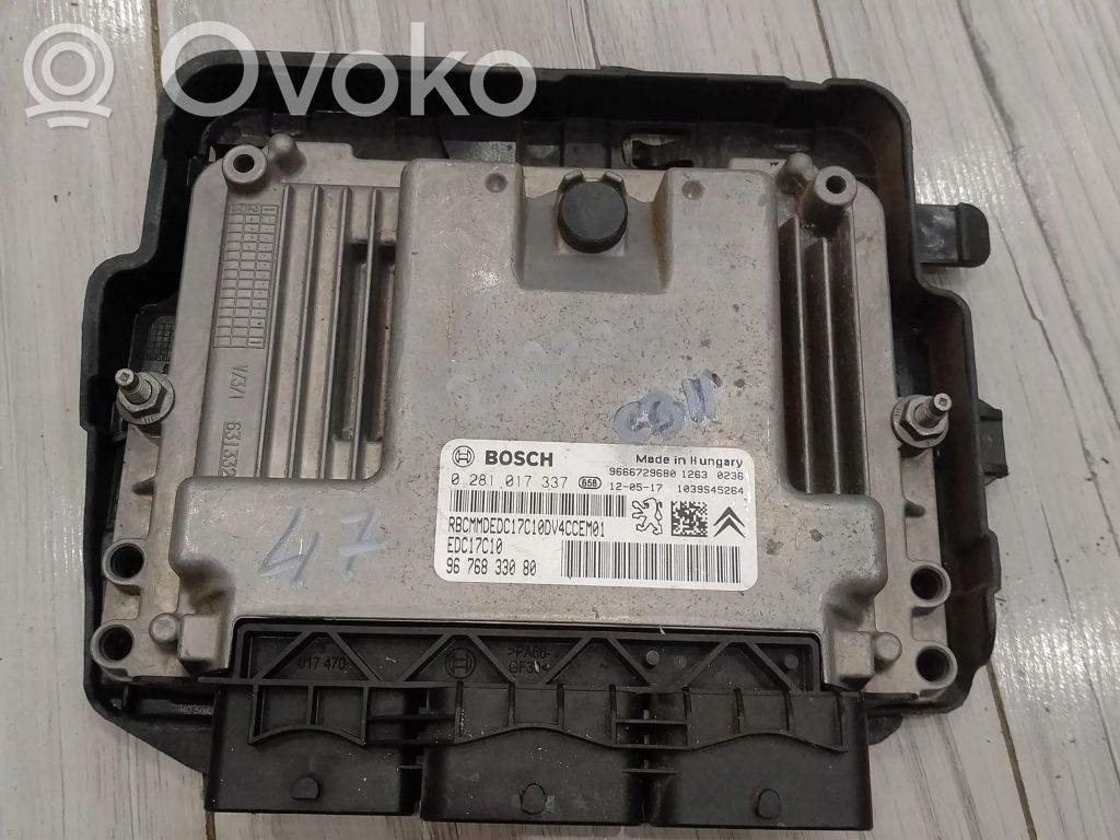 Citroen C3 Engine control unit/module ECU 