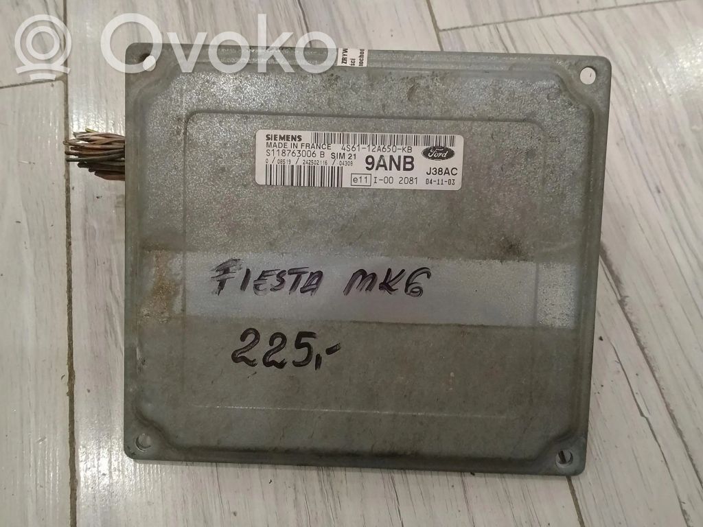 Ford Fiesta Engine control unit/module ECU 