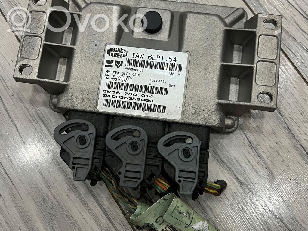 Peugeot 407 Komputer / Sterownik ECU silnika 