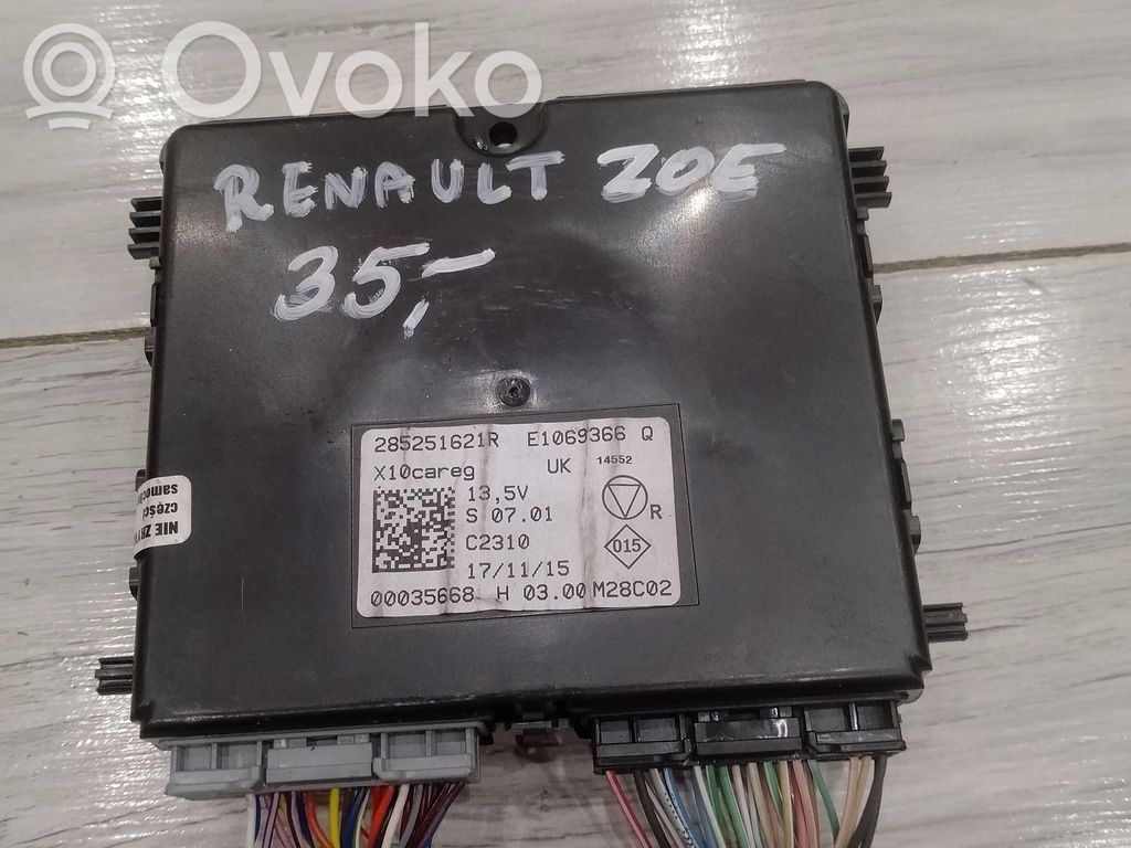Renault Zoe Moduł / Sterownik klimatyzacji 