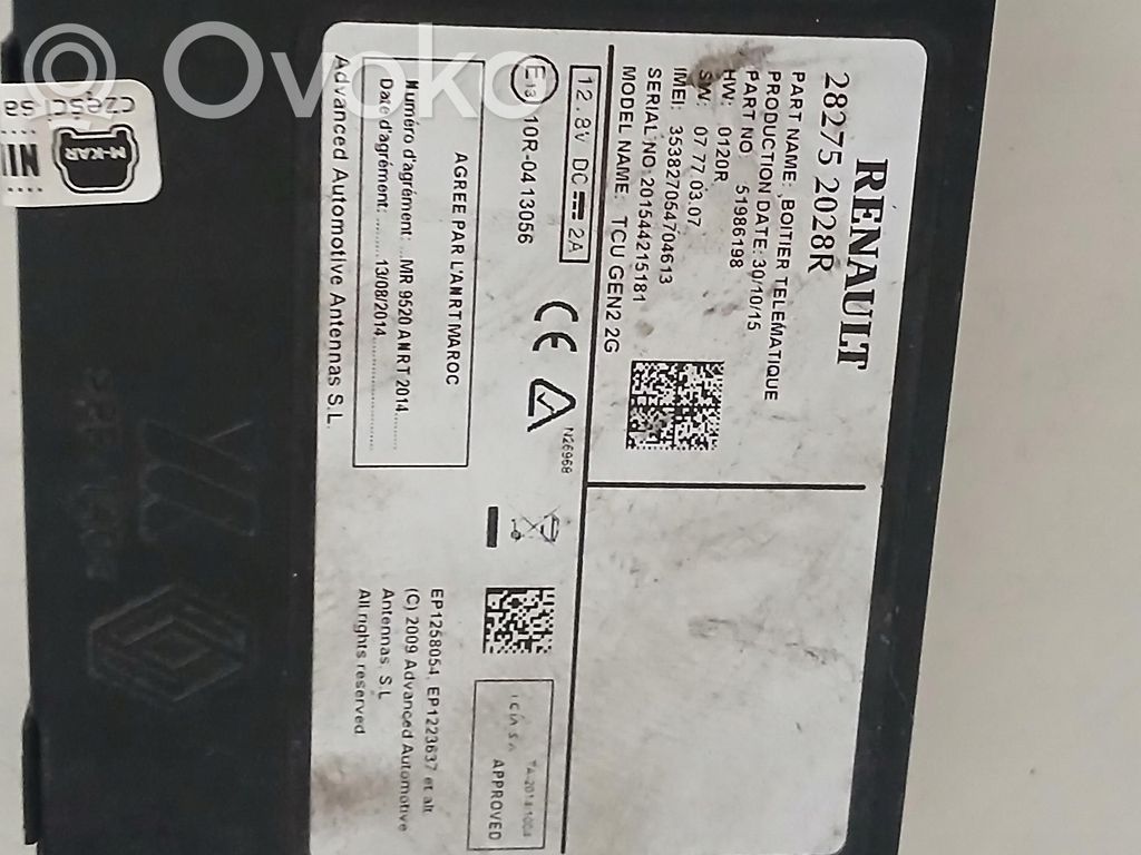 Renault Scenic III -  Grand scenic III Other control units/modules 