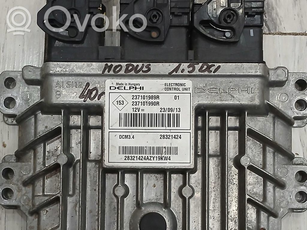 Renault Modus Unitate control motor/modul ECU 