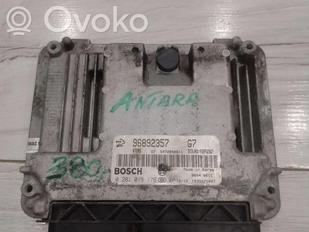 Opel Antara Engine control unit/module ECU 