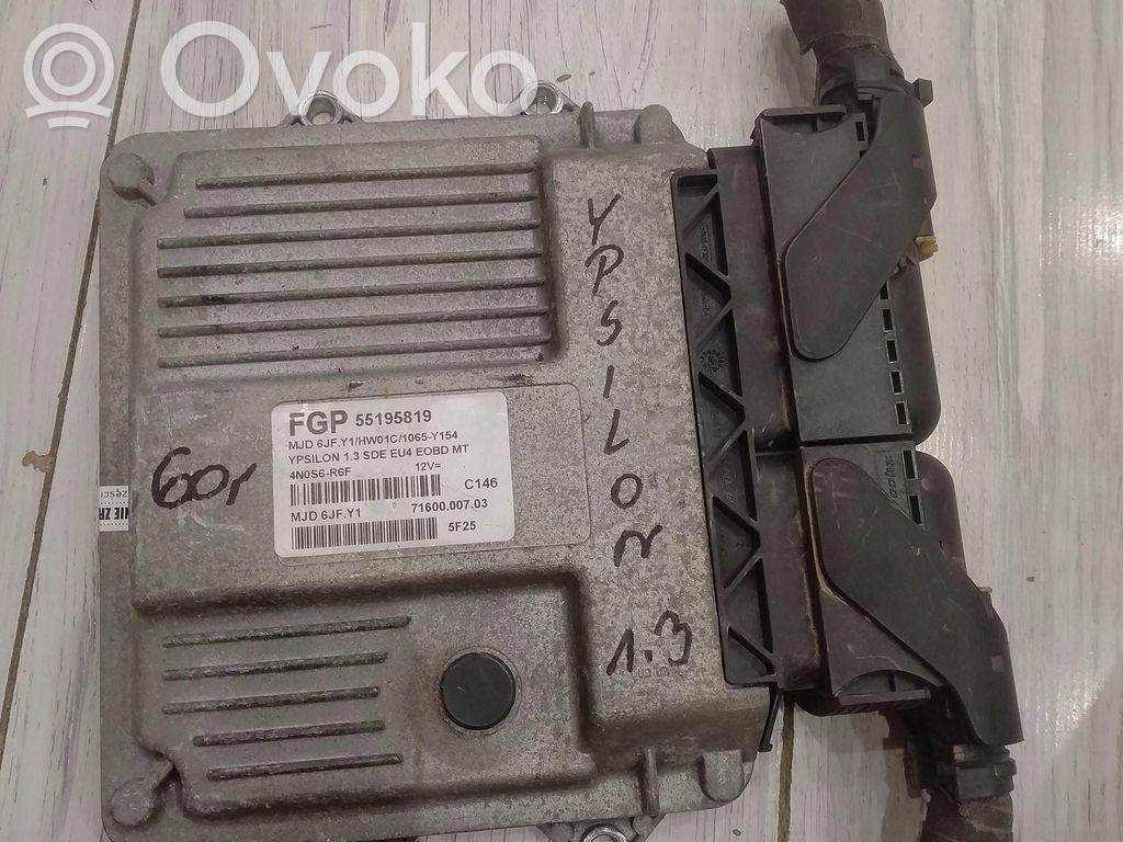 Lancia Ypsilon Engine control unit/module ECU 