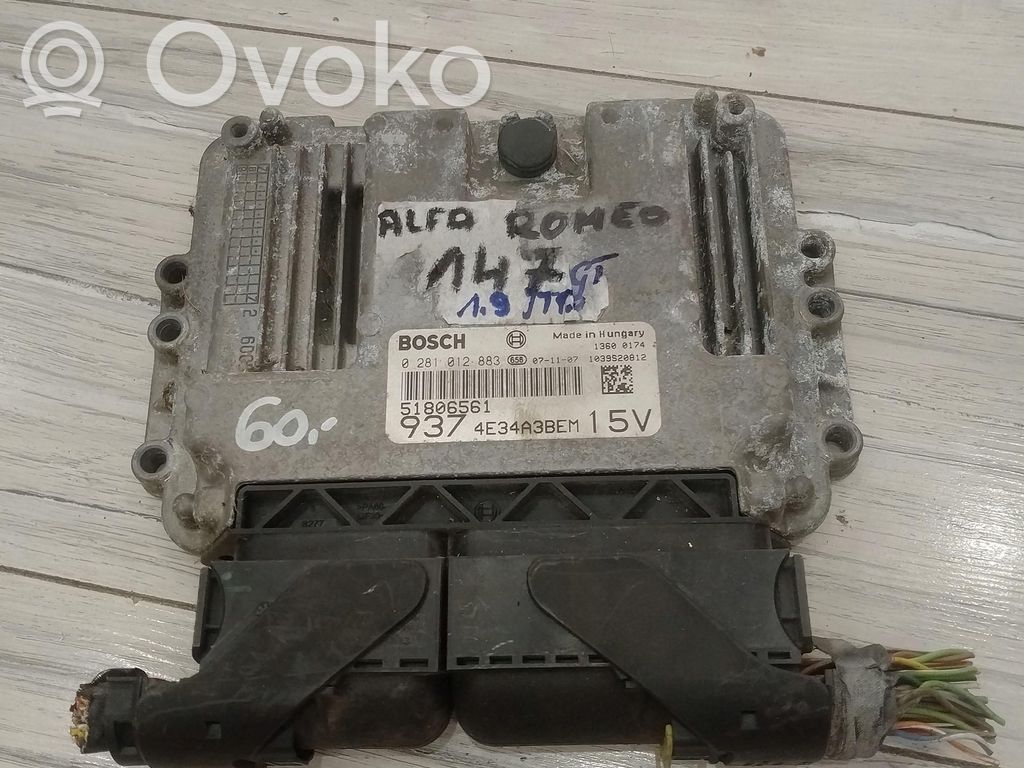 Alfa Romeo 147 Engine control unit/module ECU 