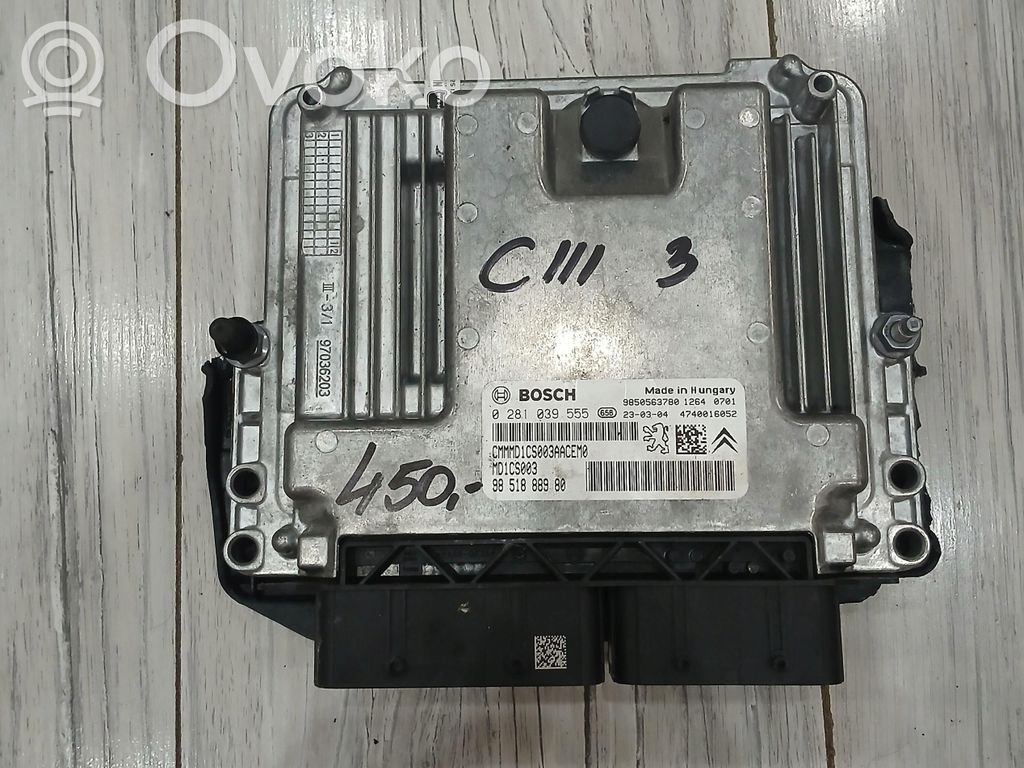 Citroen C3 Engine control unit/module ECU 