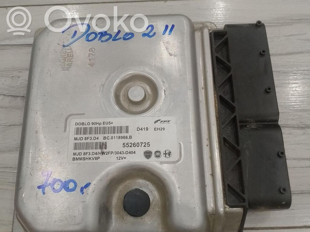 Engine control unit/module ECU   55260725,55260725