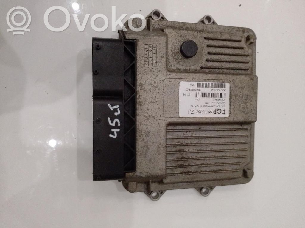 Opel Corsa C Engine control unit/module ECU 