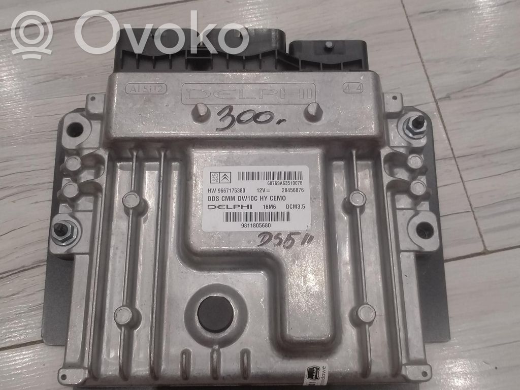Citroen C4 Grand Picasso Engine control unit/module ECU 