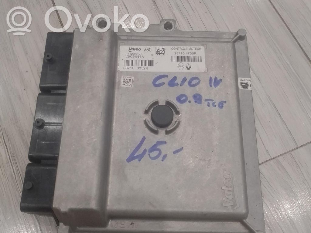 Renault Clio IV Engine control unit/module ECU 