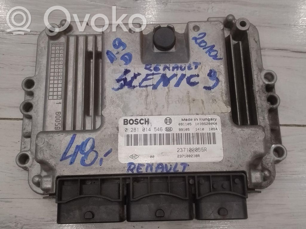 Renault Scenic III -  Grand scenic III Engine control unit/module ECU 