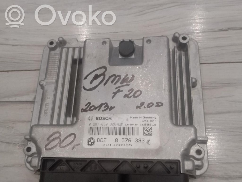 BMW 1 F20 F21 Engine control unit/module ECU 