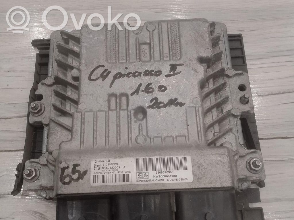 Citroen C4 Grand Picasso Engine control unit/module ECU 