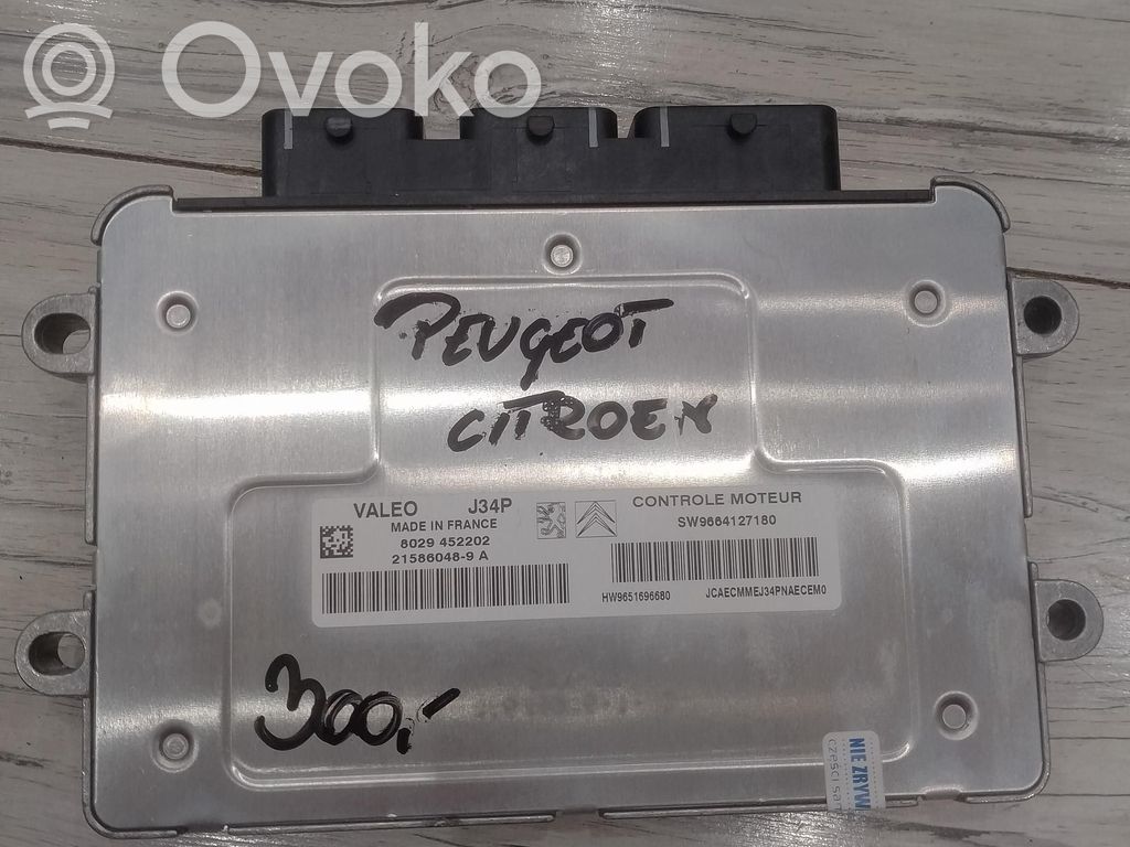 Citroen C3 Galios (ECU) modulis 