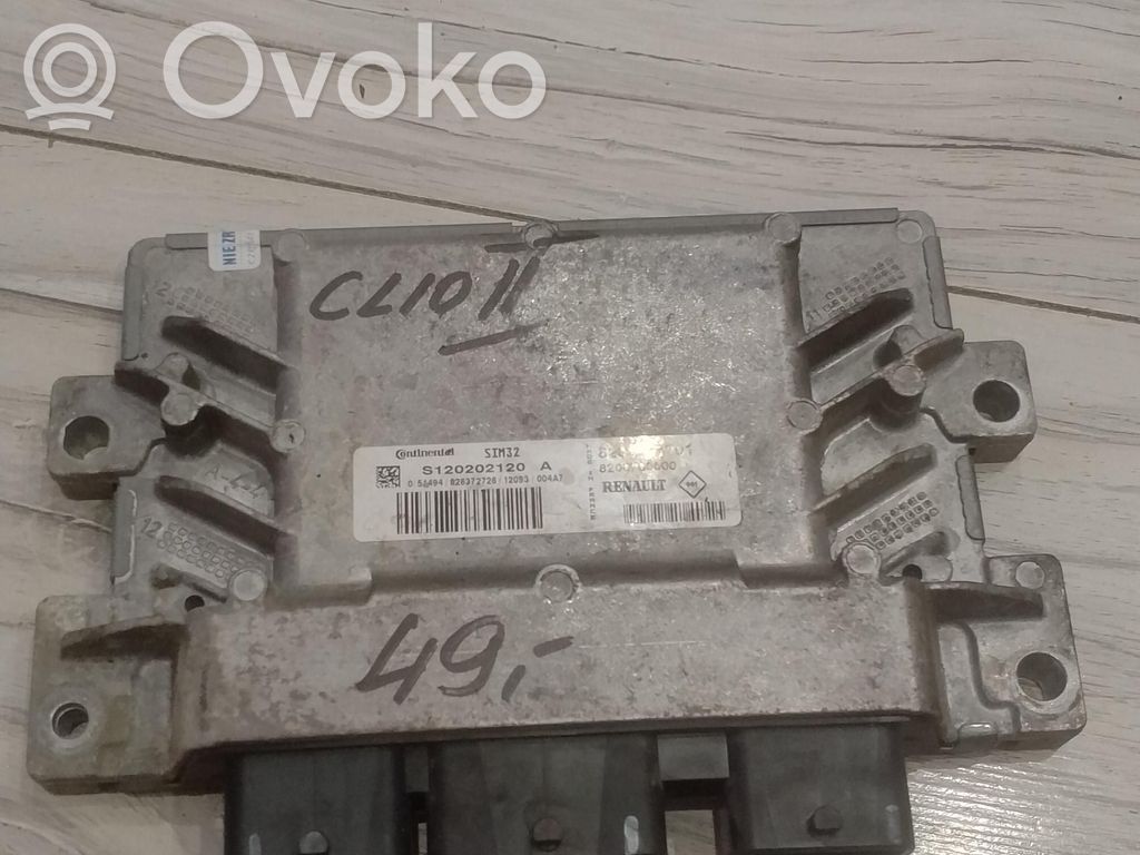 Renault Clio III Engine control unit/module ECU 