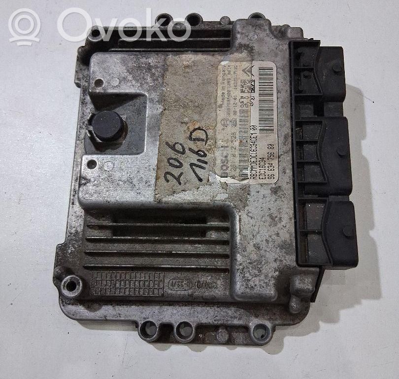 Peugeot 206+ Galios (ECU) modulis 