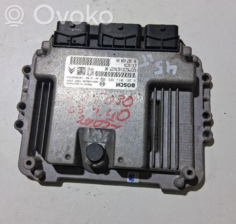 Citroen C3 Engine control unit/module ECU 