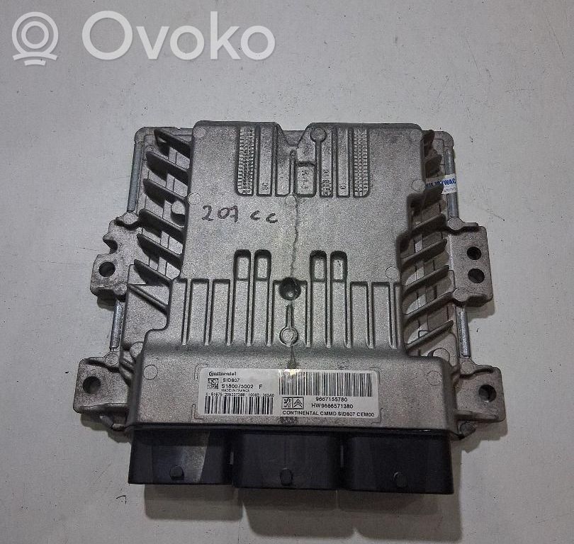 Peugeot 207 CC Engine control unit/module ECU 