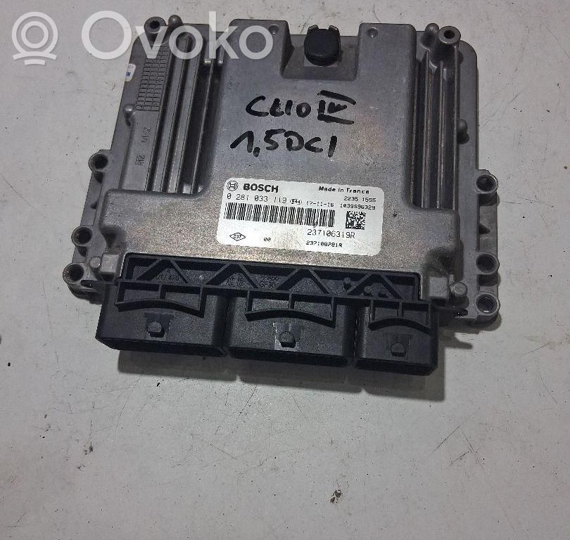 Renault Clio IV Engine control unit/module ECU 