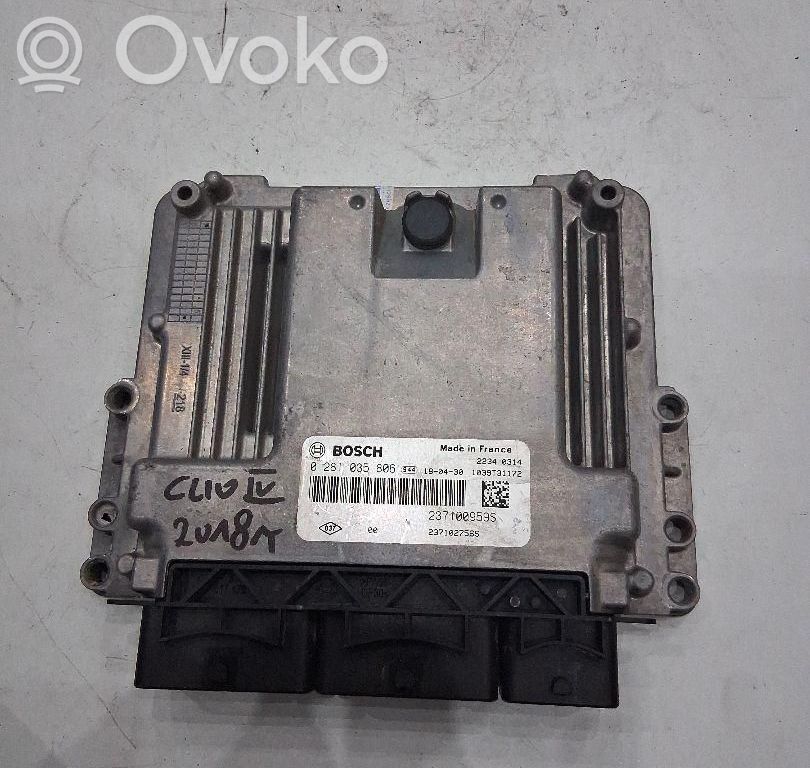 Renault Clio IV Engine control unit/module ECU 