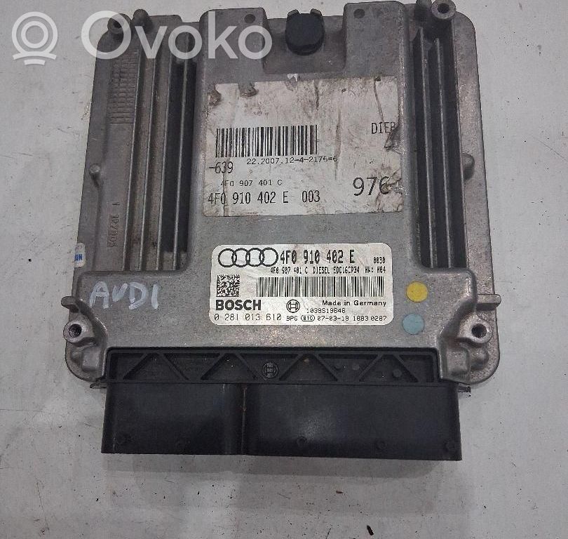 Audi A6 S6 C6 4F Engine control unit/module ECU 