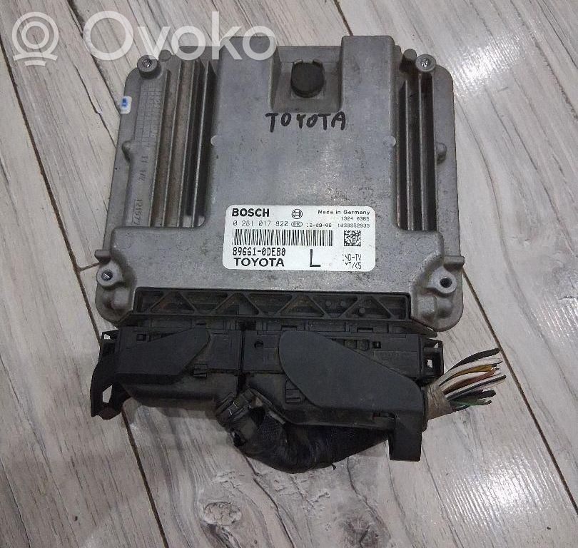 Toyota Yaris Komputer / Sterownik ECU silnika 
