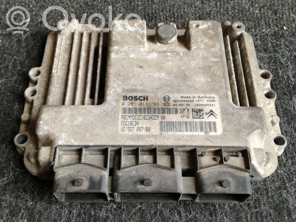 Engine control unit/module   0281011783