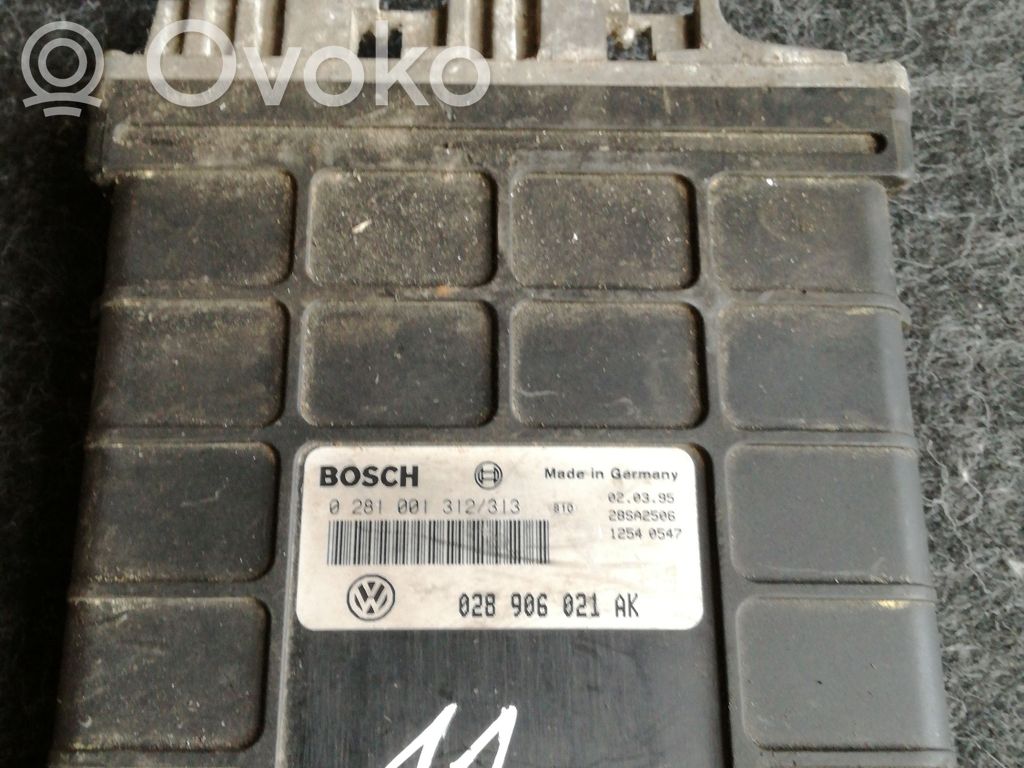 Engine control unit/module   0281001312,0281001313