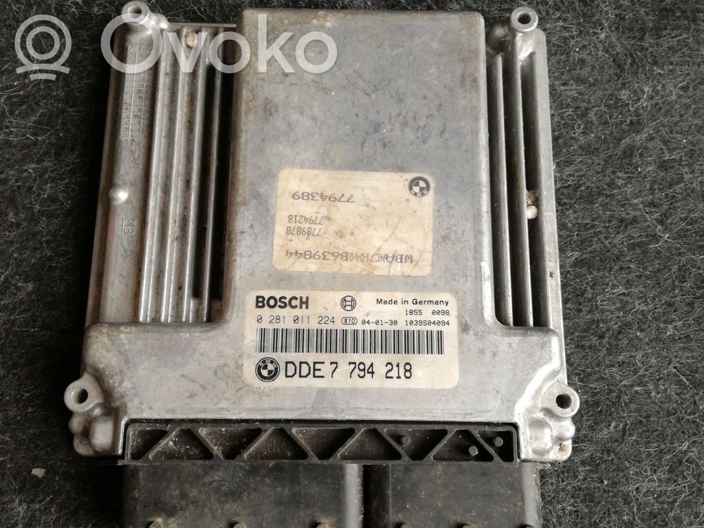 Engine control unit/module   0281011224