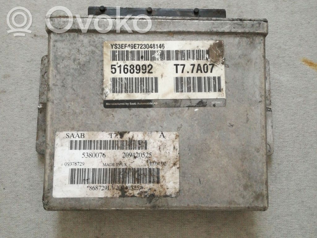 Saab 9-5 Engine control unit/module 
