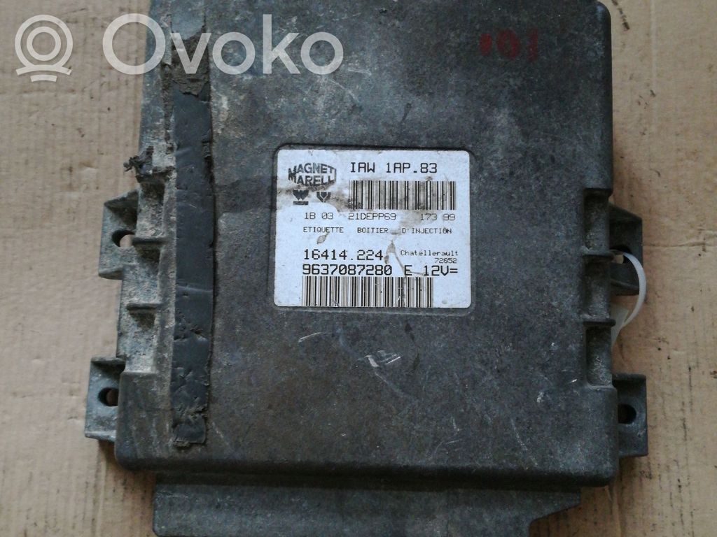 Engine control unit/module   9637087280,16414224