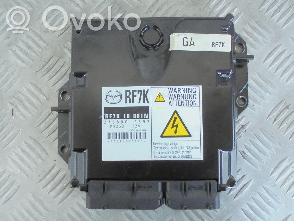 Unidad de control/módulo ECU del motor   RF7K18881N
