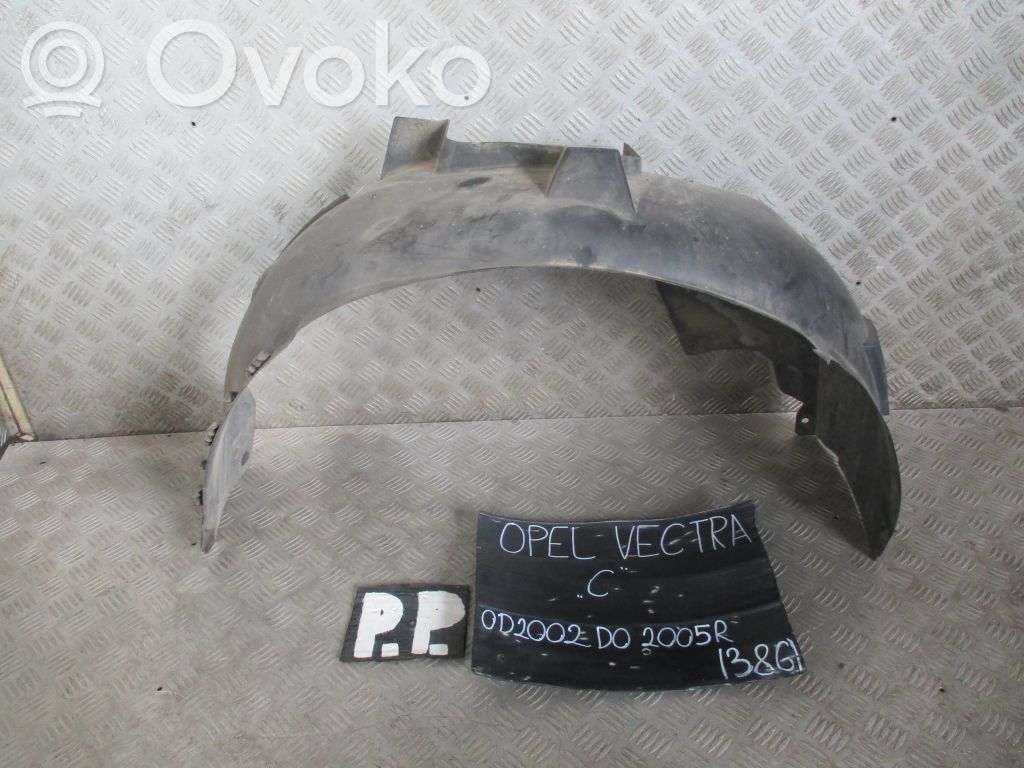 Opel Vectra C Rivestimento paraspruzzi passaruota anteriore 