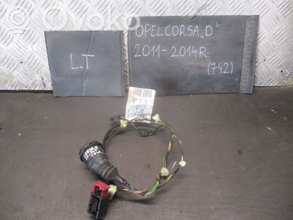 Cableado de puerta trasera   13144683