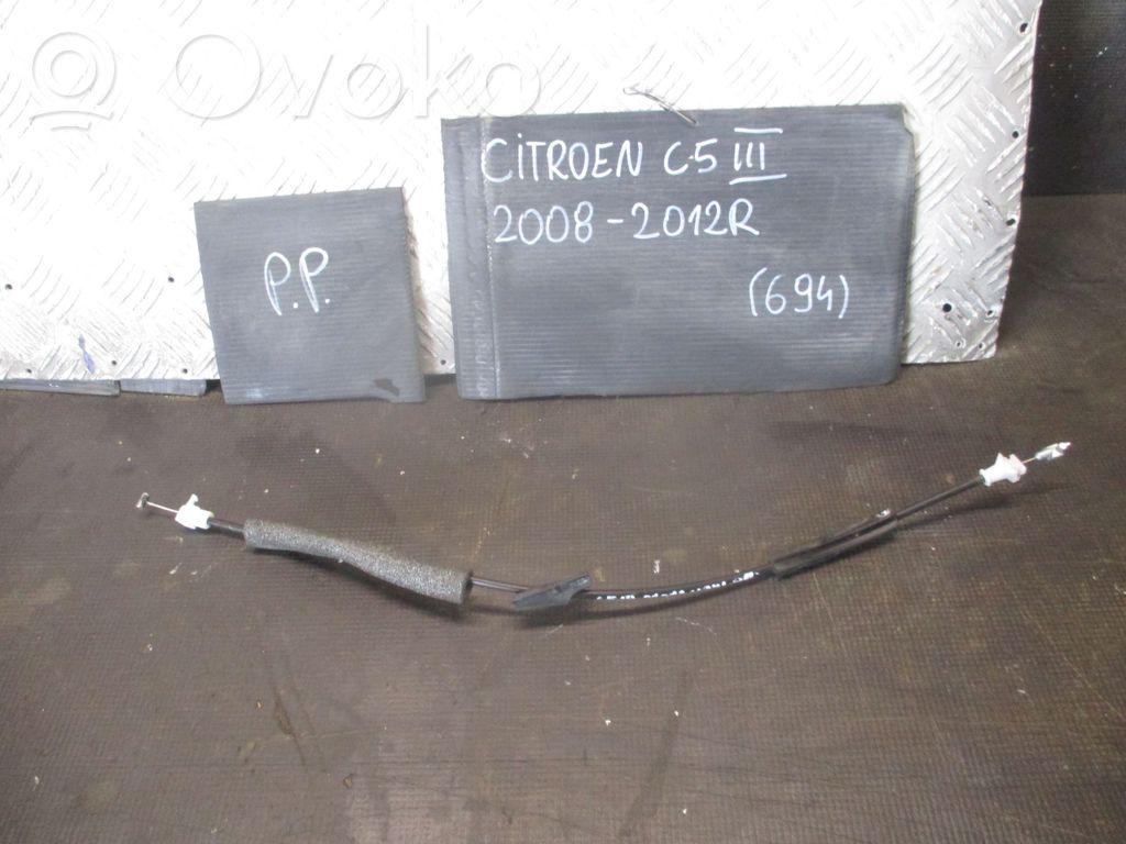 Loading door cable line