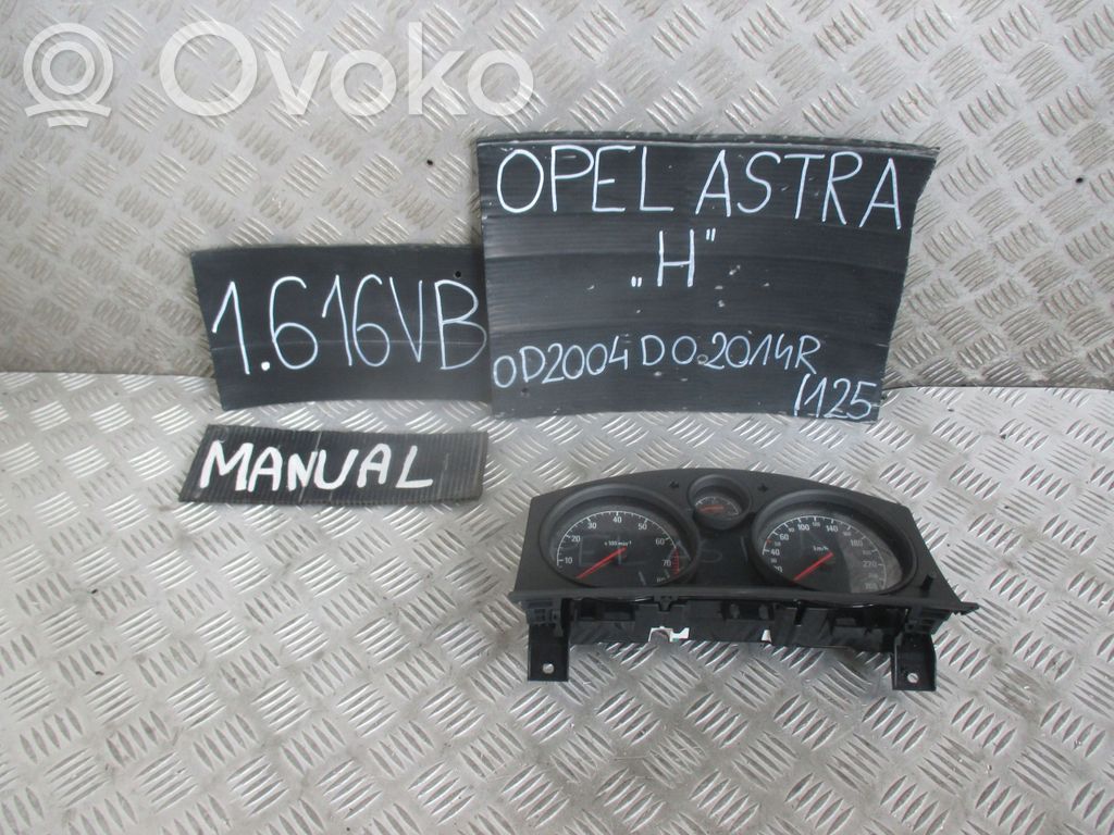 Opel Astra H Velocímetro (tablero de instrumentos) 