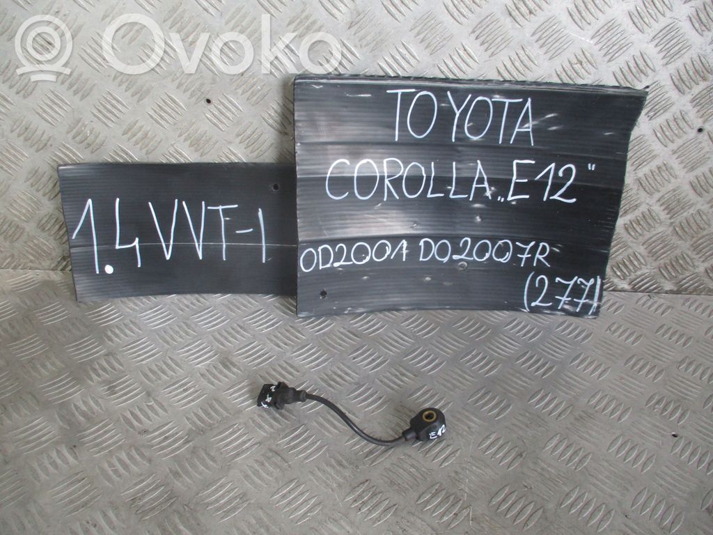 Toyota Corolla E120 E130 Sensor de petardeo del motor 