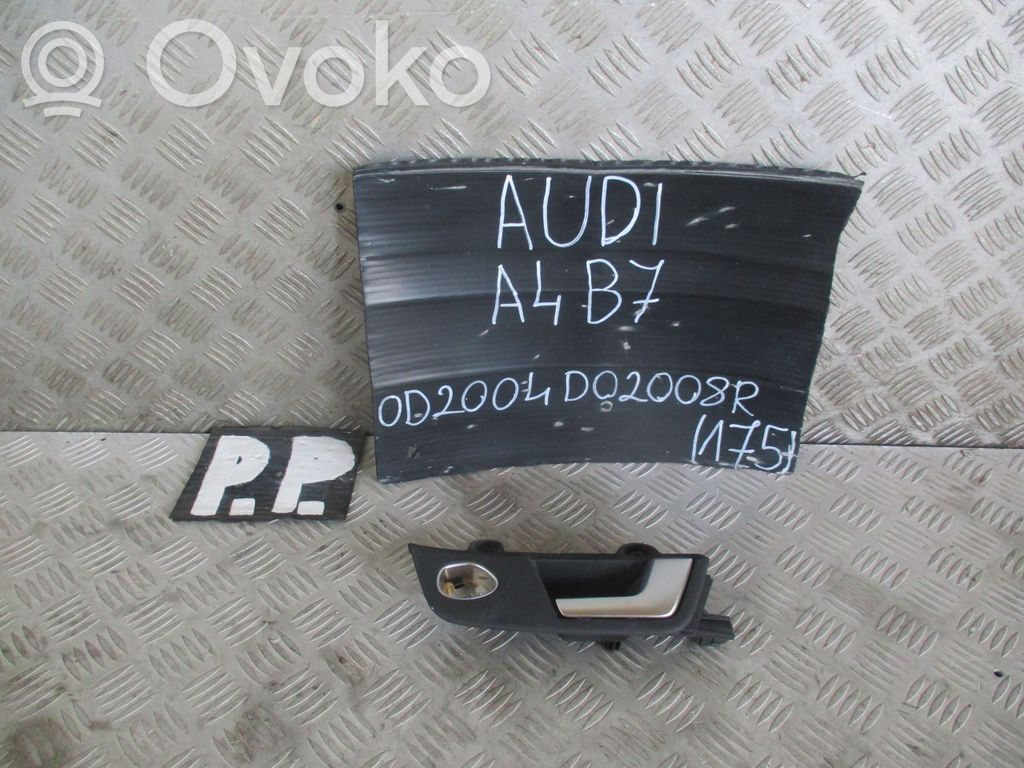 Audi A4 S4 B7 8E 8H Manecilla interna puerta delantera 