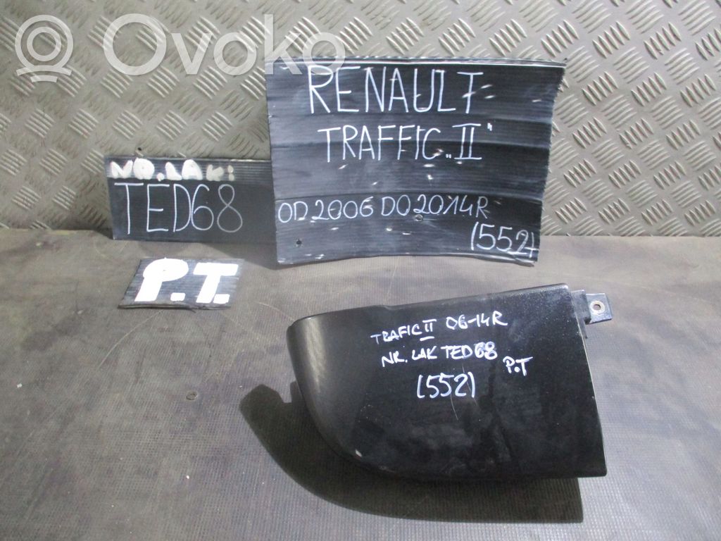 Renault Trafic II (X83) Priekinis purvasargis 