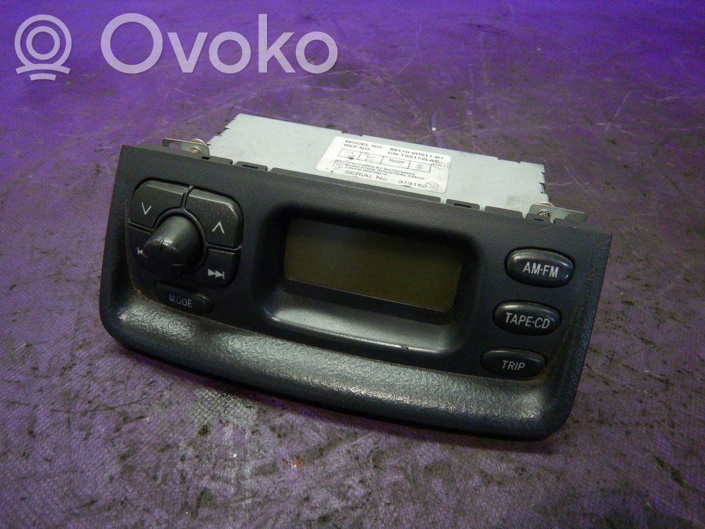 Toyota Yaris Verso Monitor / wyświetlacz / ekran 