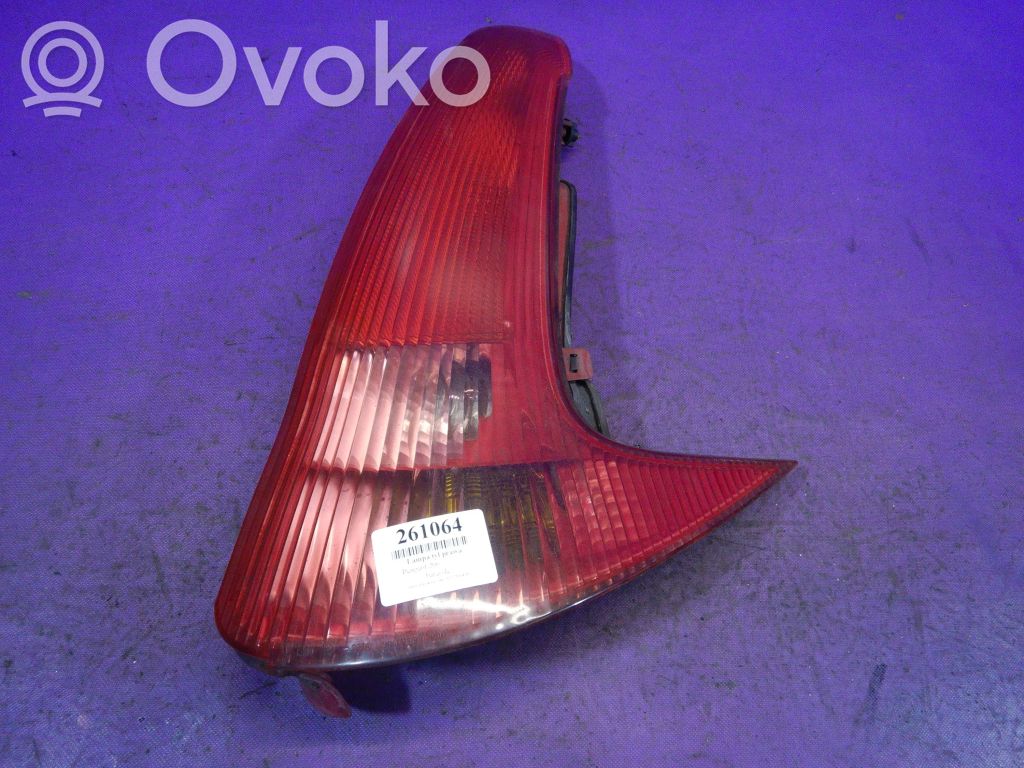 Peugeot 206 Galinis žibintas kėbule 