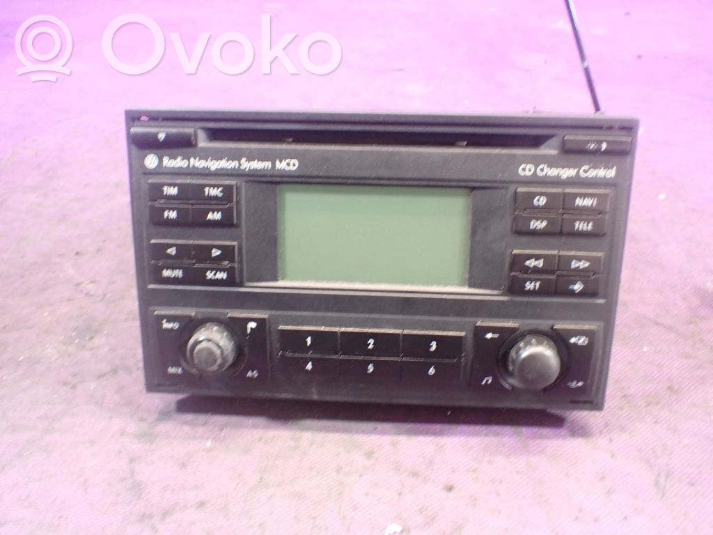 Volkswagen Golf IV Unitate principală radio/CD/DVD/GPS 