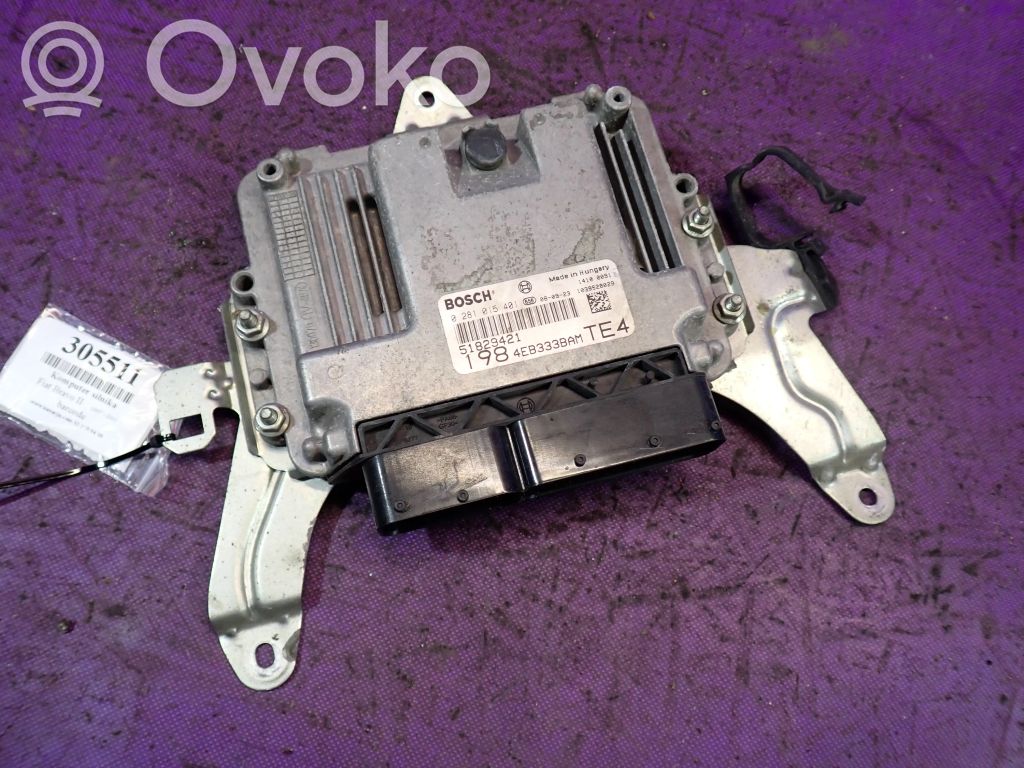 Fiat Bravo Engine control unit/module ECU 