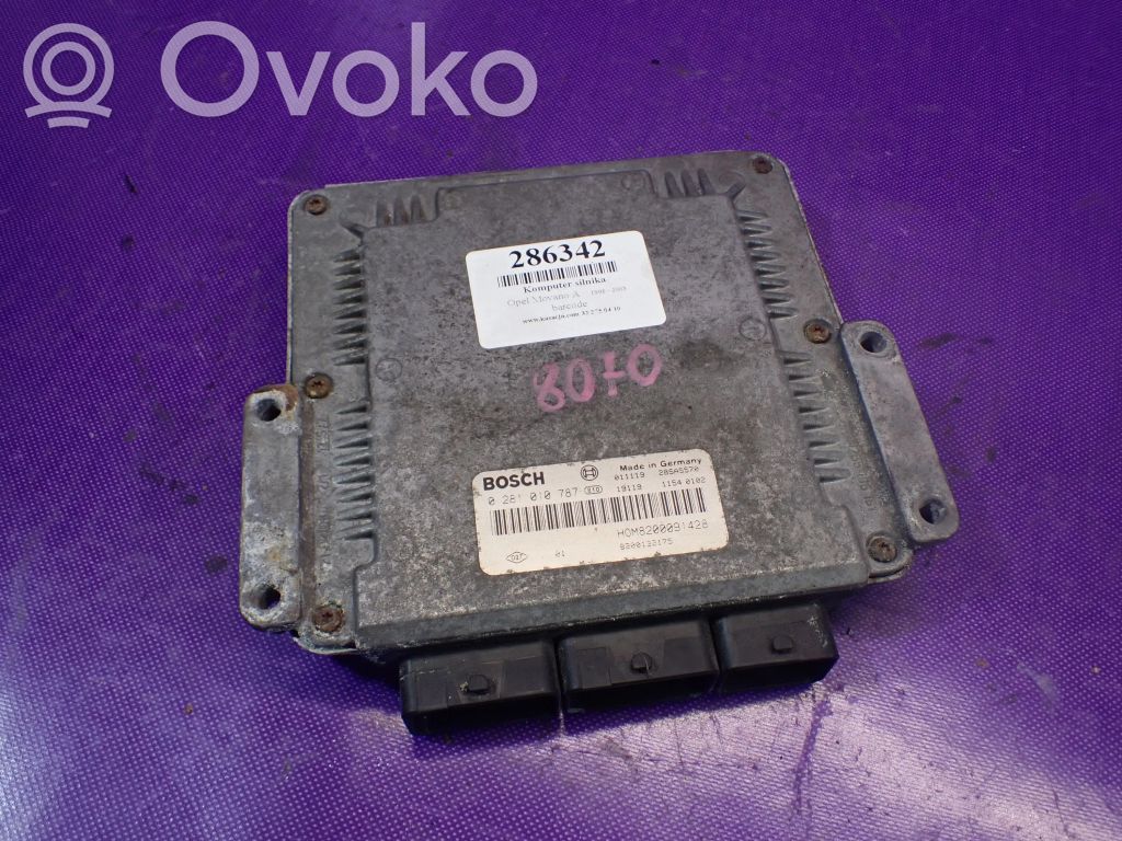 Opel Movano A Engine control unit/module ECU 