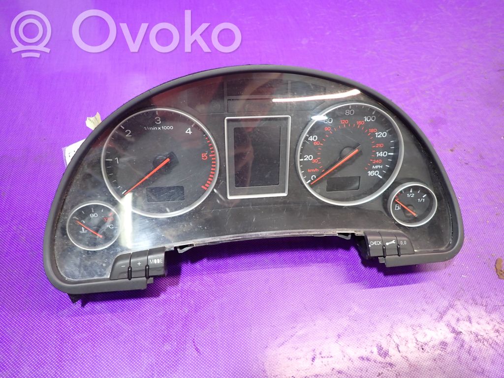 Audi A4 S4 B6 8E 8H Vitezometru (grup de instrumente) 