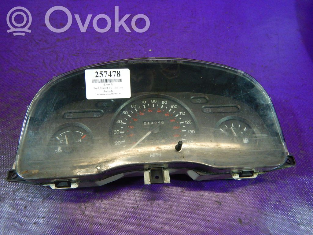 Ford Transit Vitezometru (grup de instrumente) 