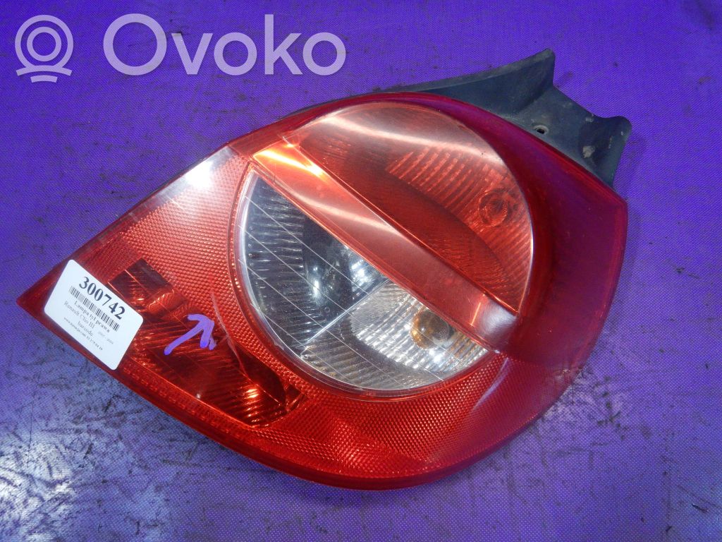 Renault Clio III Galinis žibintas kėbule 