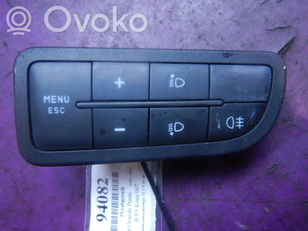 Fiat Punto (199) Comutator ștergătoare faruri 