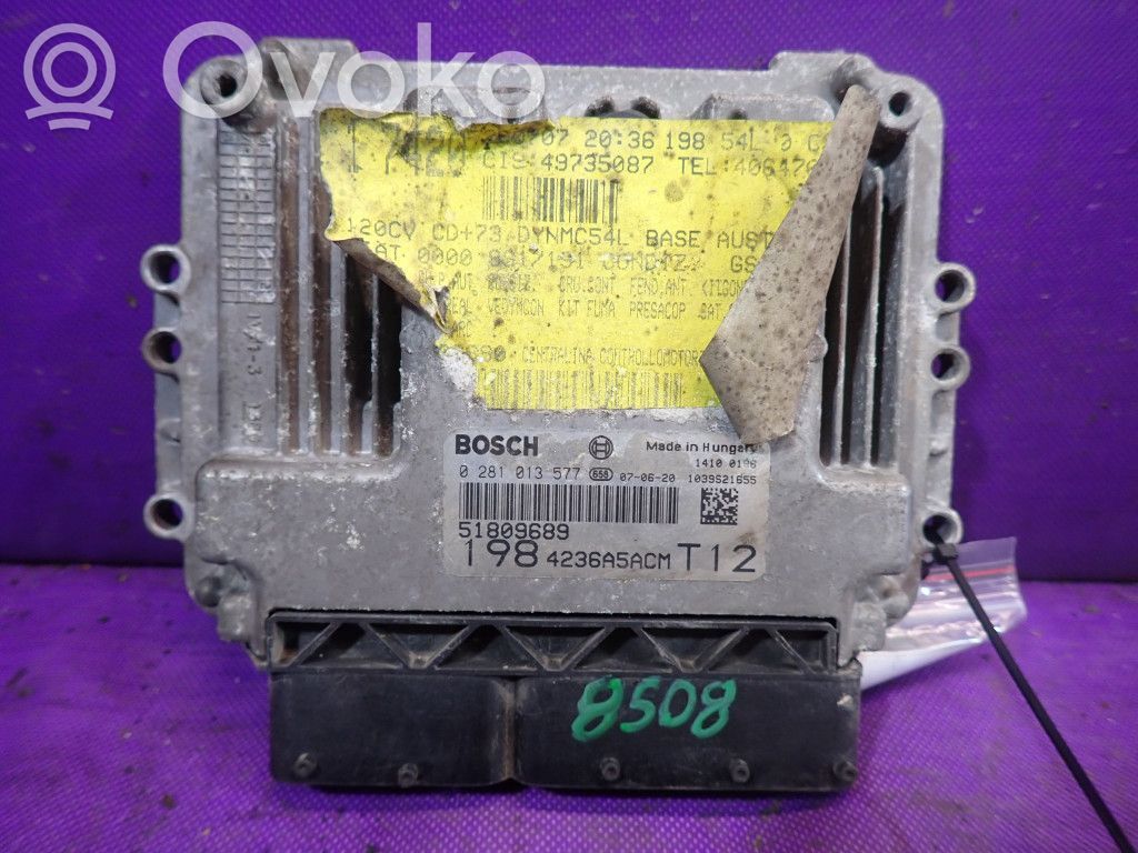 Fiat Bravo Engine control unit/module ECU 